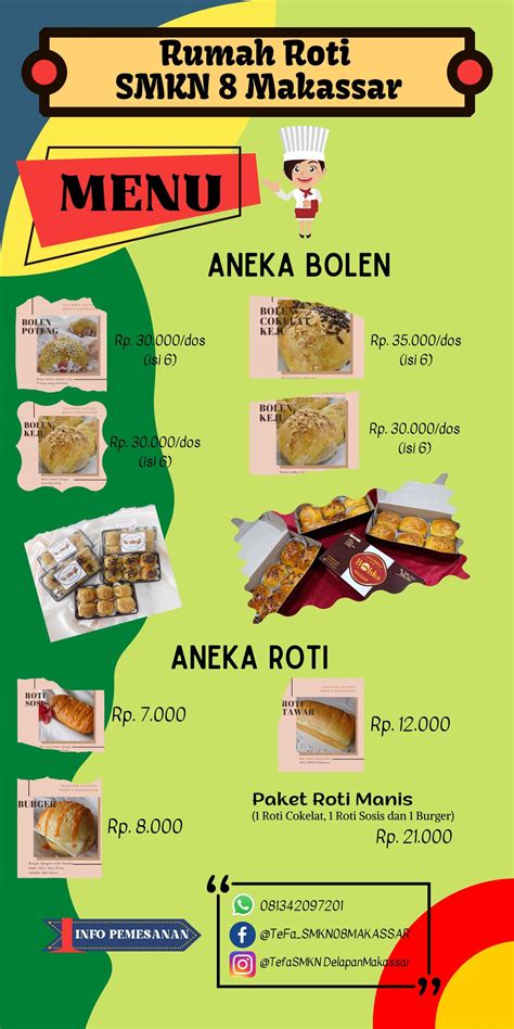 Tefa Rumah Roti Smkn 8 Makassar Smk Negeri 8 Makassar