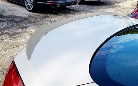 2012 2017 Bmw 6 Series Coupe V Style Rear Lip Spoiler