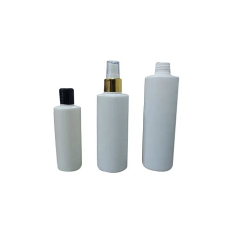 White Cylinder Shape Hdpe Bottle For Shampoo At Best Price In Surat