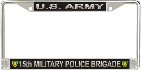 U S Army Th Military Police Brigade License Plate Frame Walmart