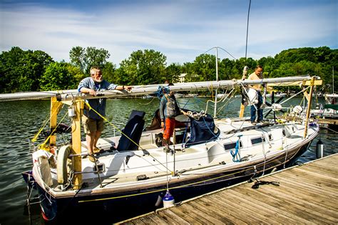 Stepping Up The Mast Peretz Partensky Flickr