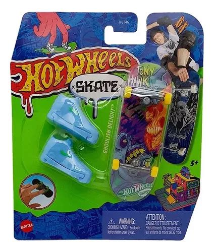 Hot Wheels Skate De Dedo Tenis Mattel Ghoulish Delight MercadoLivre