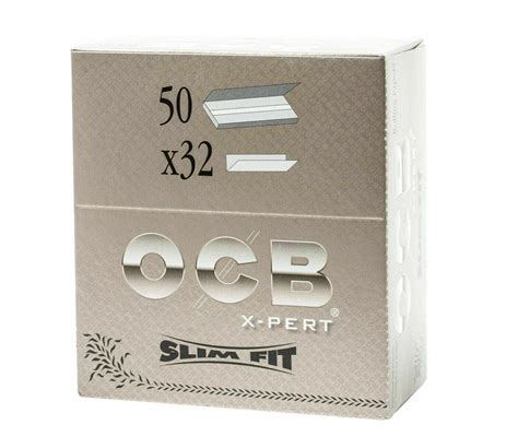 Ocb Silver X Pert Slim Fit King Size Smoking Premium Quality Rolling