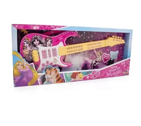 Guitarra El Trica Princesas Disney Toyng Frete Gr Tis