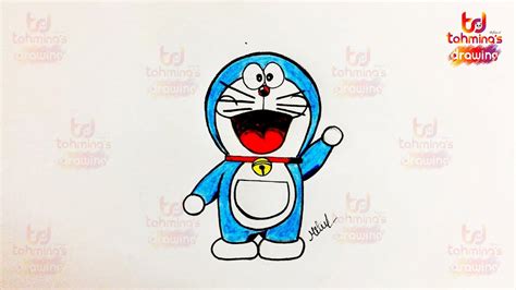 Doraemon Drawing Tutorial By Tahmina S Drawing Youtube