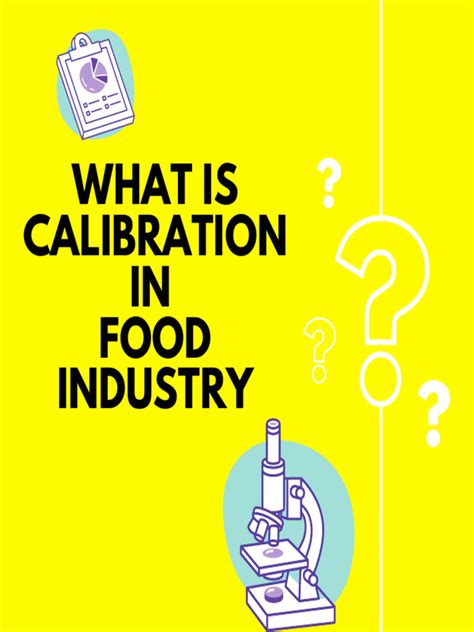 Calibration In Food Industry Pdf Calibration Accuracy And Precision