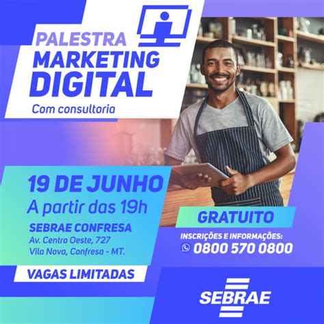 Palestra MARKETINK DIGITAL Consultoria Em Confresa Sympla