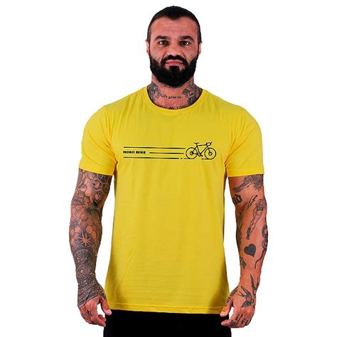 Camiseta Tradicional Masculina Manga Curta Mxd Conceito Mtb Road Bike