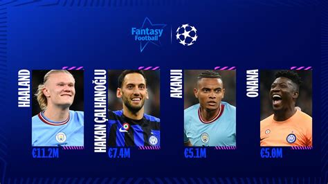 Champions League Fantasy Football The Scout Squad For Matchday 13