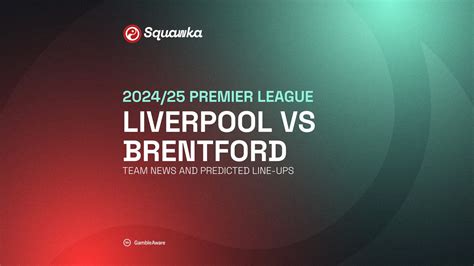 Liverpool Vs Brentford Predicted Line Ups Team News Squawka