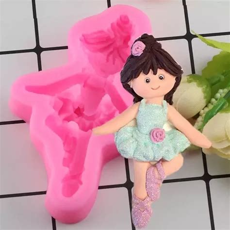 Molde Silicón Fondant Resina Pasta Bailarina Ballet MercadoLibre