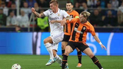 Shakhtar 1 1 Real Madrid La Champions League Resultado Resumen Y