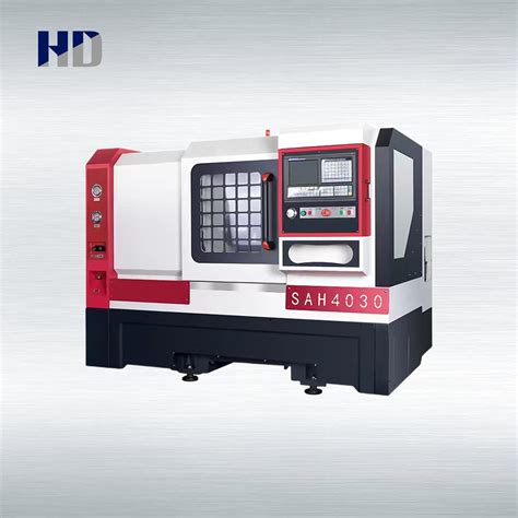 Sah4030 Hydraulic Power Slant Bed CNC Lathe Machine CNC Lathe Slant