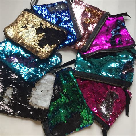 Sequin Clutch Etsy