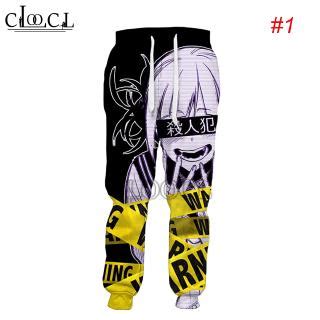 CLOOCL Ahegao Hentai Expression Anime Girl 3D Print Men Jogger Pants