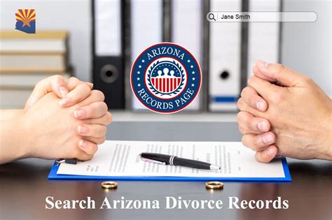 Look Up Arizona Divorce Records Free Search