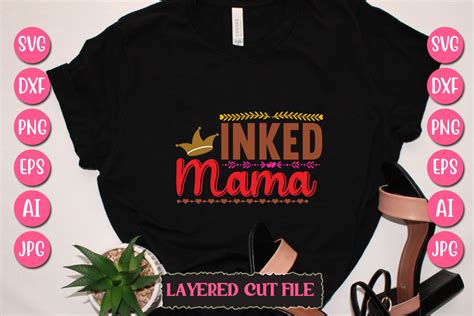 Inked Mama Svg Graphic By Smmedia · Creative Fabrica