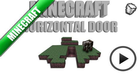 Horizontal Door Minecraft Project