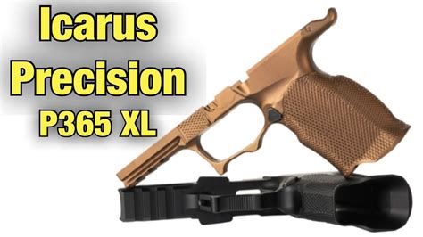 Icarus Precision Ace Evo Grip Module For The Sig P365 Xl Review Youtube