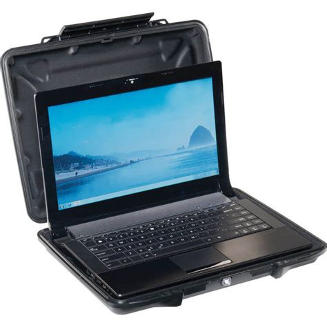 Pelican 14 Black Laptop Hardcase Case With Liner Camera House