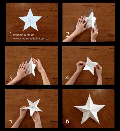 Звезда объемная из картона: Как сделать объёмную звезду из бумаги ...