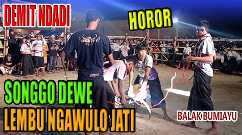 Awas Horor Lembu Ngawulo Jati Demit Ndadi Bantengan Balak