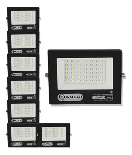 Pack Reflector Led De W Equivale A W Lm Luz Fr A