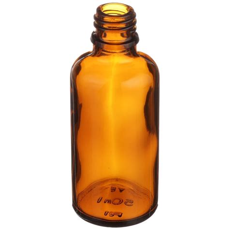 50 Ml Amber Glass Dropper Bottle 18 Mm Neck Finish Round Base Tricorbraun Canada