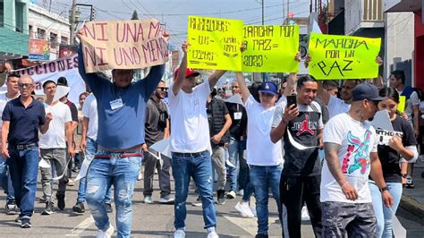 Marchan Y Piden Paz Recordando A Las V Ctimas De La Masacre Del Anexo