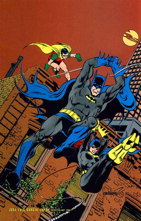 Jose Luis Garcia Lopez Batman And Batgirl Batman Art Batman Poster