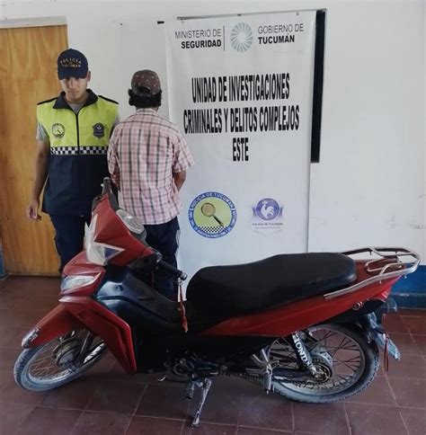 Unidad De Investigaciones Criminales Y Delitos Complejos Secuestró Una Motocicleta Robada