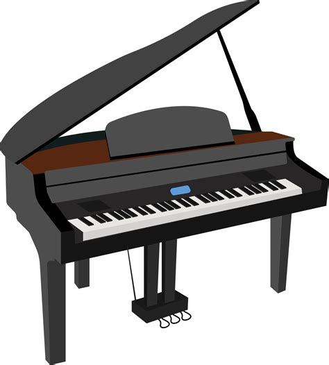 Classic piano ,illustration, vector on white background. 13910566 ...