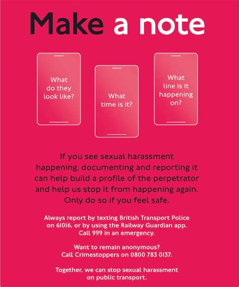 Tfls New Campaign To Help Londoners Recognise Signs Of Sexual