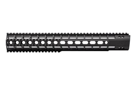 Ar15 15″ Enhanced Quad Rail Handguard Gen 2 Anodized Black W Bar