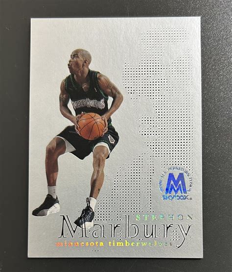 日本代購代標第一品牌樂淘letao1998 99 SkyBox Molten Metal Fusion Stephon Marbury