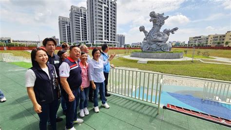 改善大員林地區淹水 龍燈公園滯洪池將完工