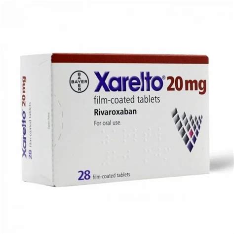 Rivaroxaban Xarelto Mg Tablet At Rs Piece In Nagpur Id