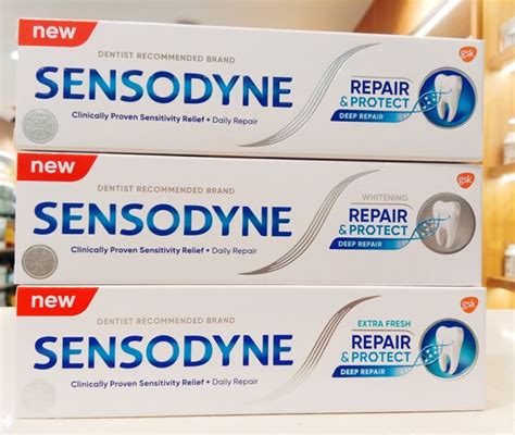 Sensodyne Toothpaste Repair And Protect Whitening Extra Fresh 100g Exp 2024 Lazada