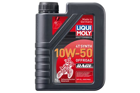 Huile Moto Cross LIQUI MOLY 10W50 Off Road 100 Synthèse 1 Litre