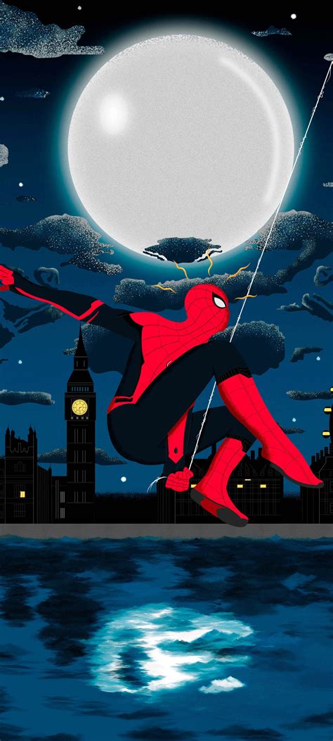 1080x2400 Spiderman Far Fromhome 4k Art Google Pixel 7 ,HD 4k ...