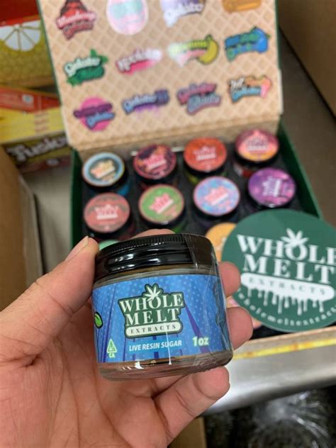 Whole Melt Extracts Live Resin Sugar Badder 1 Oz Baller Jar