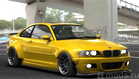 Скачать мод Bmw M3 E46 Widebody для Assetto Corsa