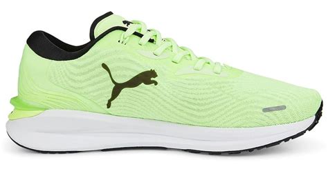 Puma Electrify Nitro 2 Running Shoe In Neon Green Green For Men Lyst