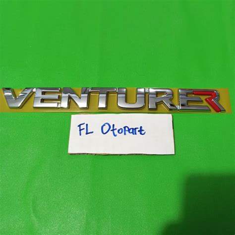 Jual Logo Emblem Bagasi Tulisan Venturer Innova Reborn Original