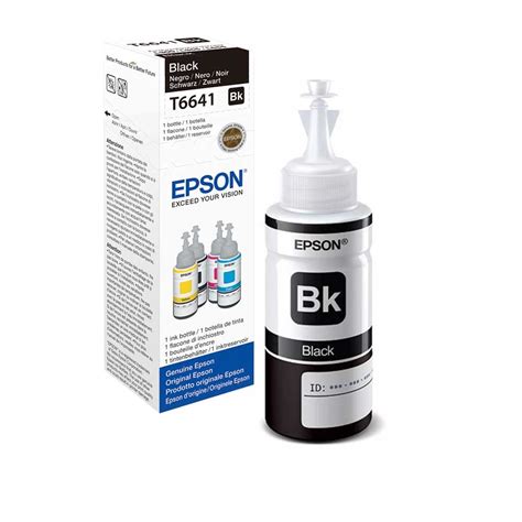 Epson Original Ink Black For L100l200l110l210l300l350l355 70ml