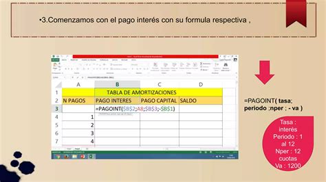 Calculo De Tabla De Amortizacion PPT