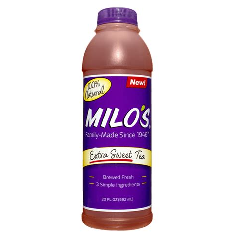 Milo's Extra Sweet Tea 20oz - Walmart.com