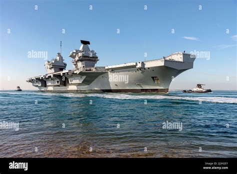 Porte Avions Hms Queen Elizabeth Banque De Photographies Et Dimages