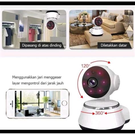 Jual Cctv Ip Camera Wifi V380 Smart Wifi Kamera Q6 HD 720P Non Antena