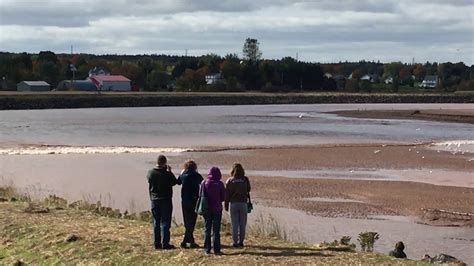 Tidal Bore At Truro Nova Scotia 15 Oct 2016 Youtube